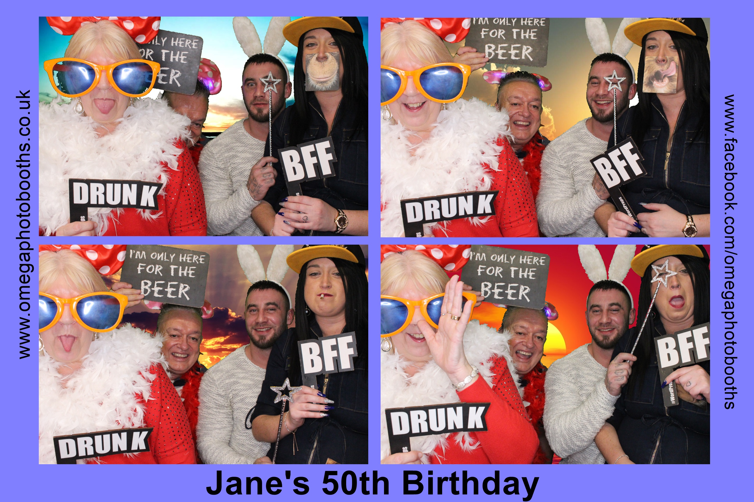 Jane’s 50th Birthday | View more photos from the event at gallery.omegaphotobooths.co.uk/u/Omega-Photobooths/Jane’s-50th-Birthday